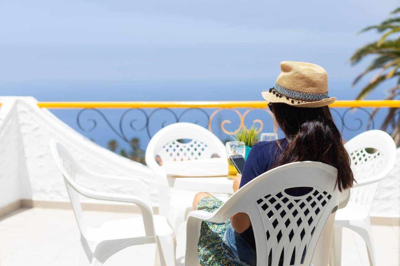 Acogedora Vivienda En Tenerife Con Vistas& Piscina Tacoronte Esterno foto